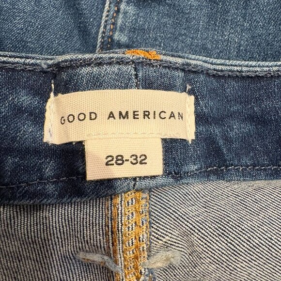 Good Legs Crop Mini Boot Jeans Women's Plus size 28-32 in Indigo New W/out Tags! - Picture 4 of 7